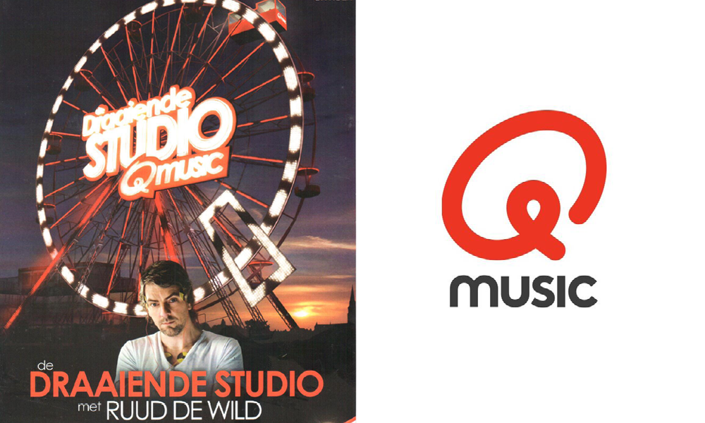 Reuzenrad verhuur Q-Music draaiende studio