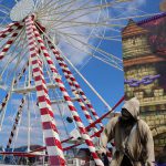 Reuzenrad op kermis Den Haag