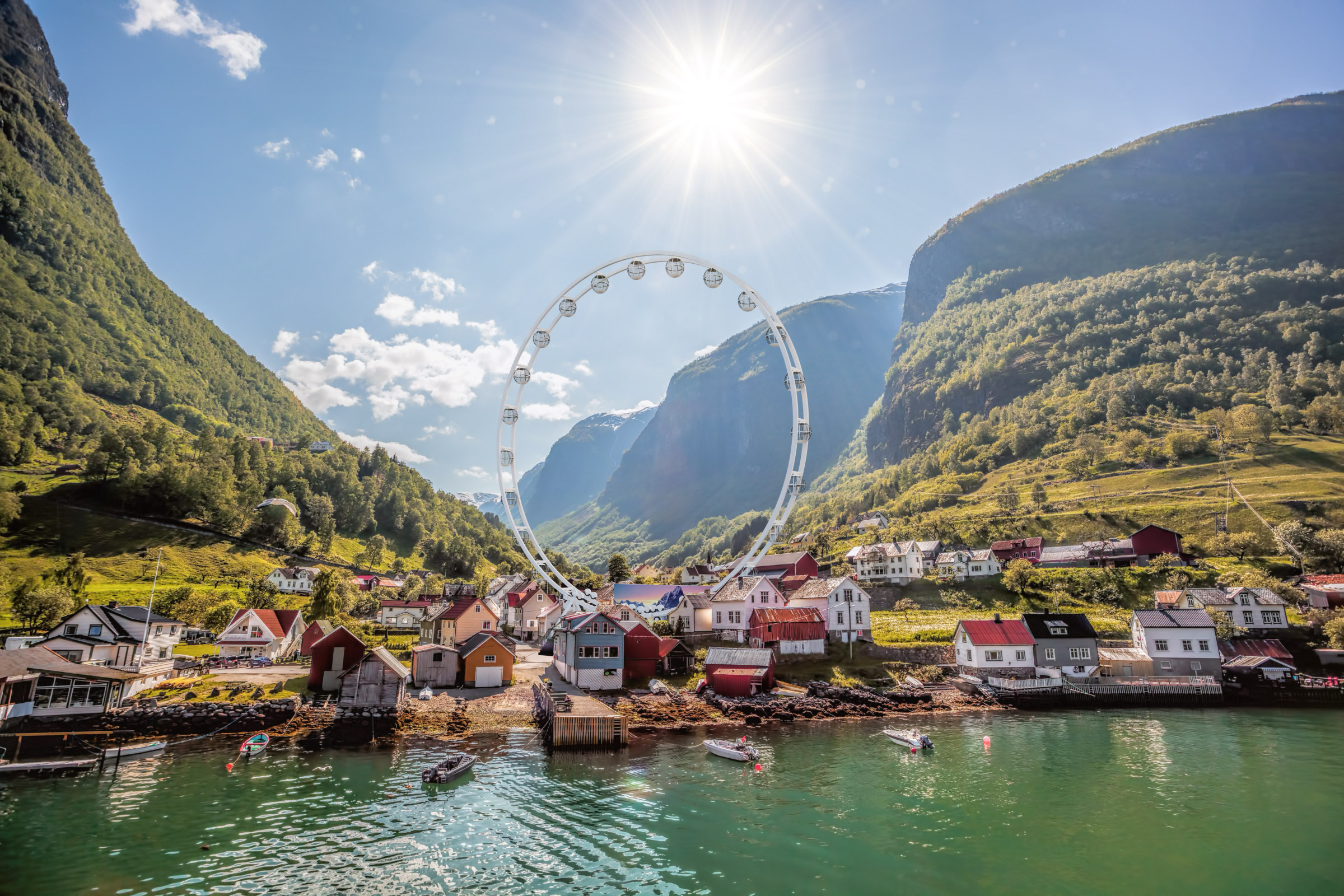 La grande roue sans rayons