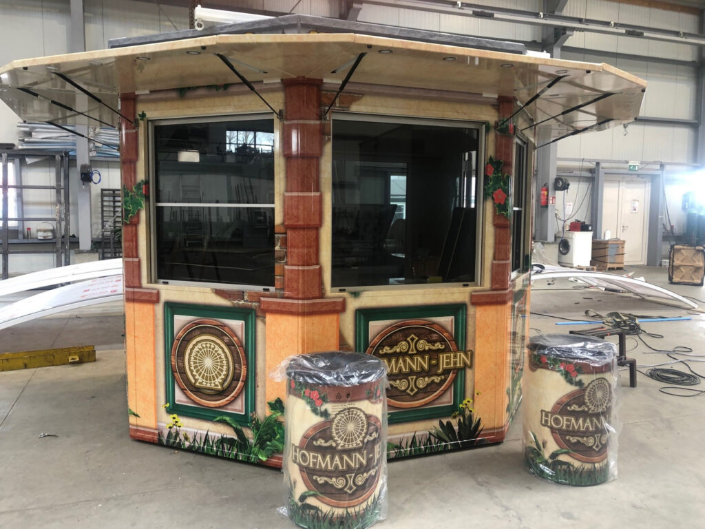 Customized Ticket Booth of the ferris wheel